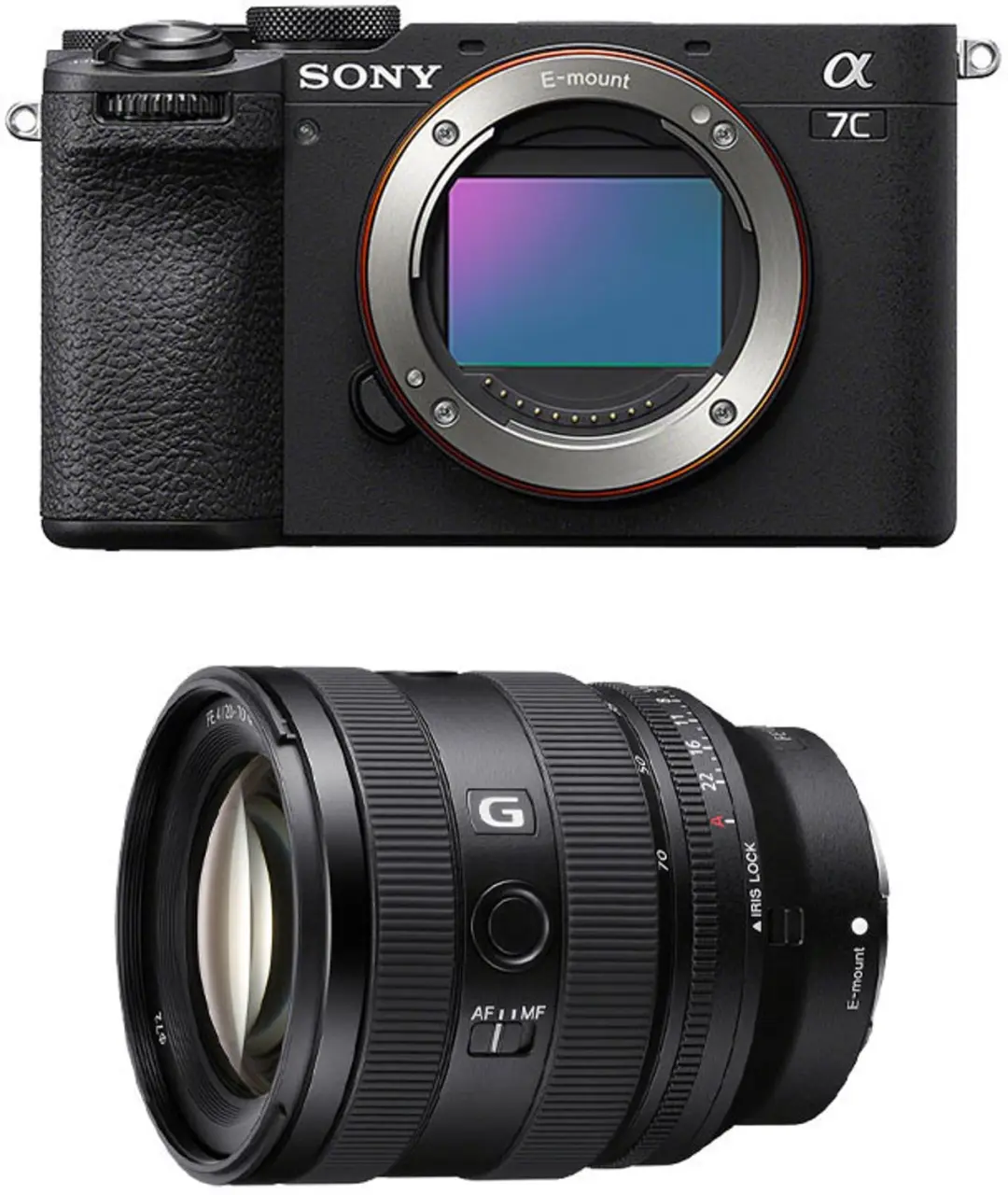 SONY ALPHA 7C II BLACK + FE 20-70 f/4
