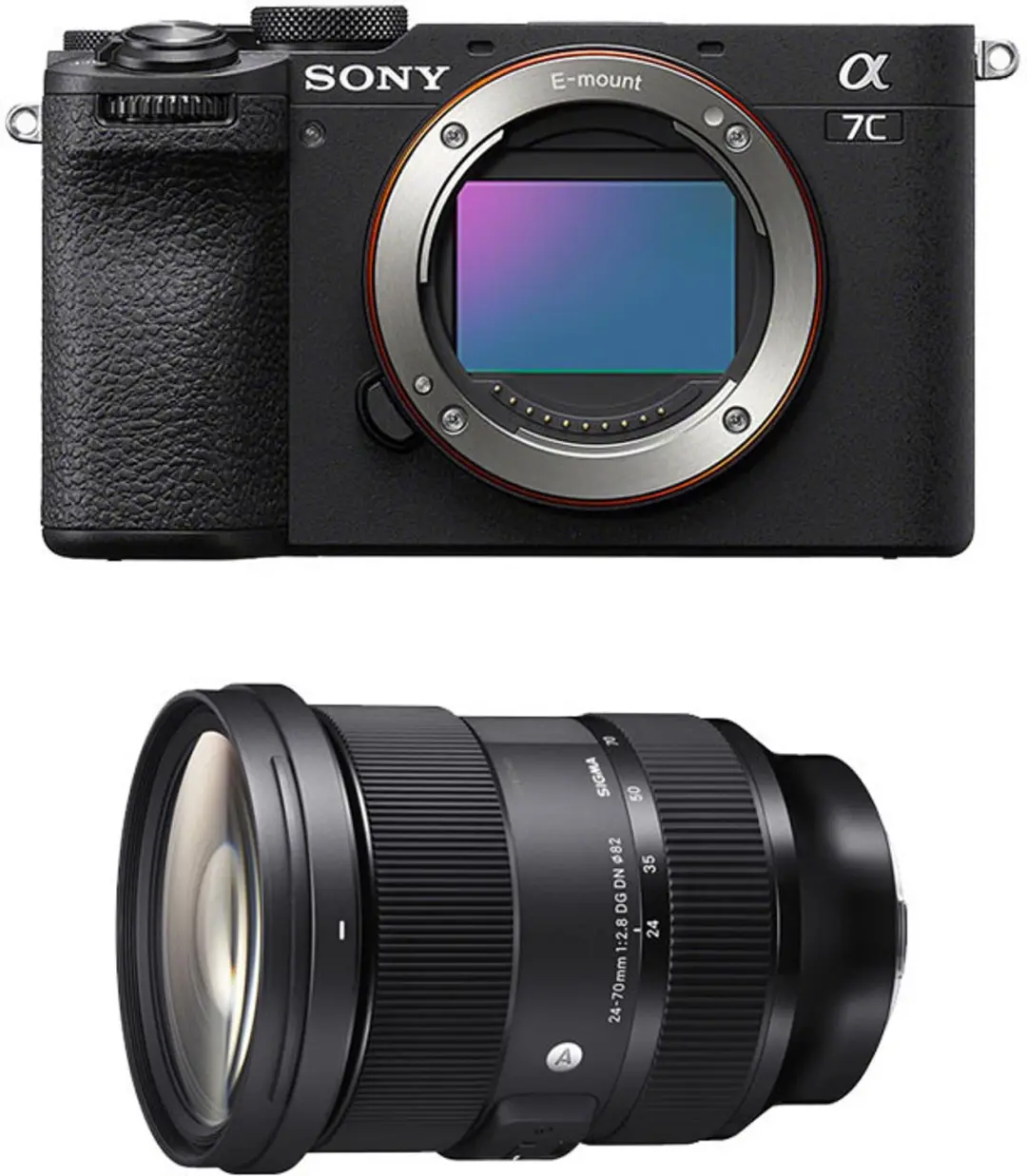 SONY ALPHA 7C II BLACK + SIGMA 24-70 f/2.8 Art DG DN II SONY FE