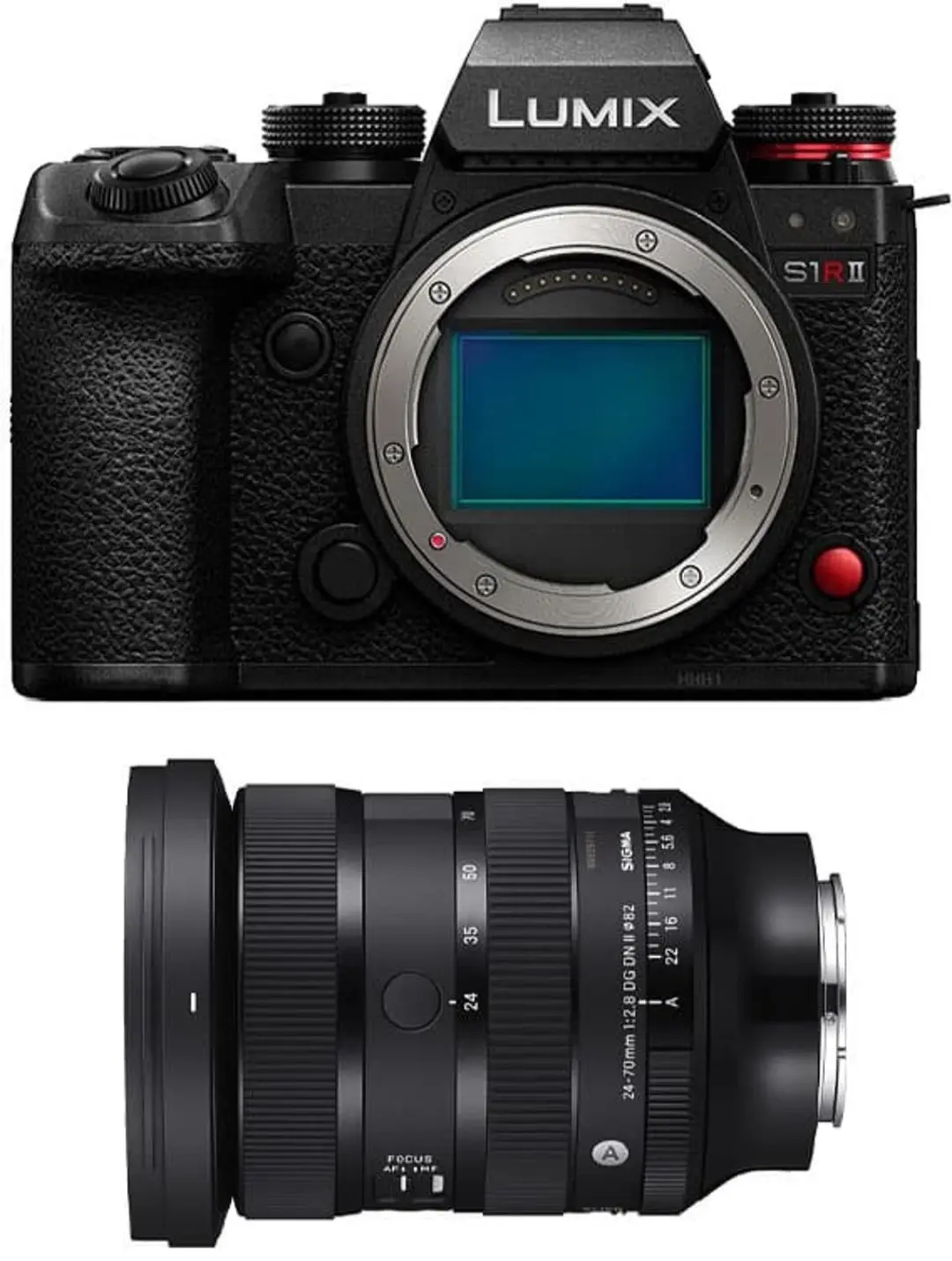 Panasonic Lumix S1R II + Sigma 24-70mm f/2.8 DG DN II Art Objektiv