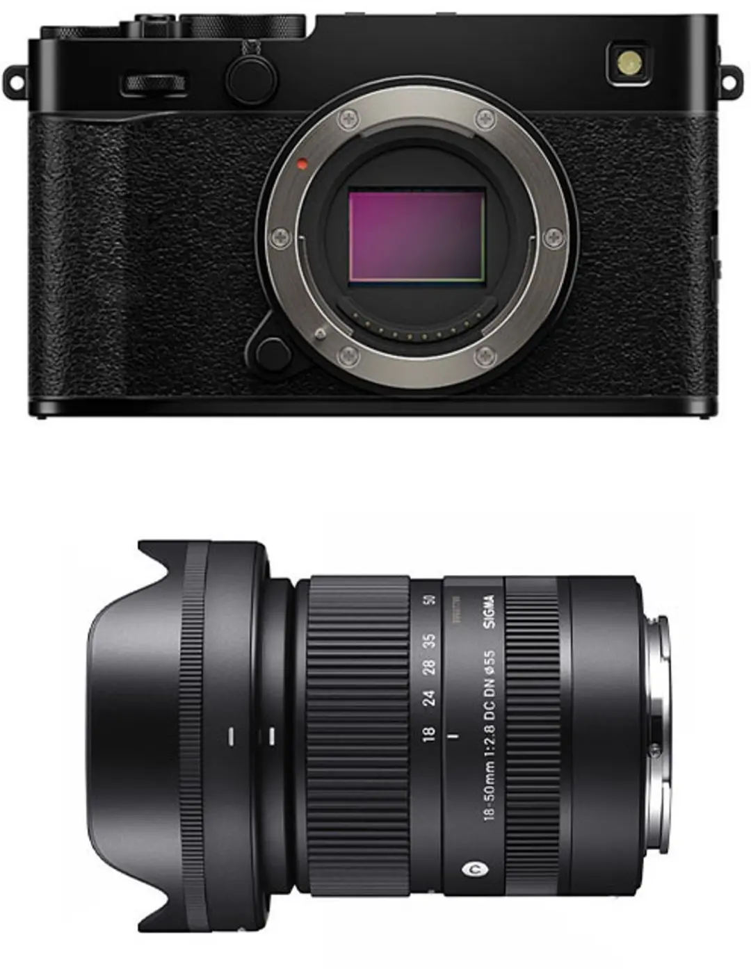 FUJIFILM X-E5 Schwarz + Sigma 18-50 f/2.8 DC DN Contemporary