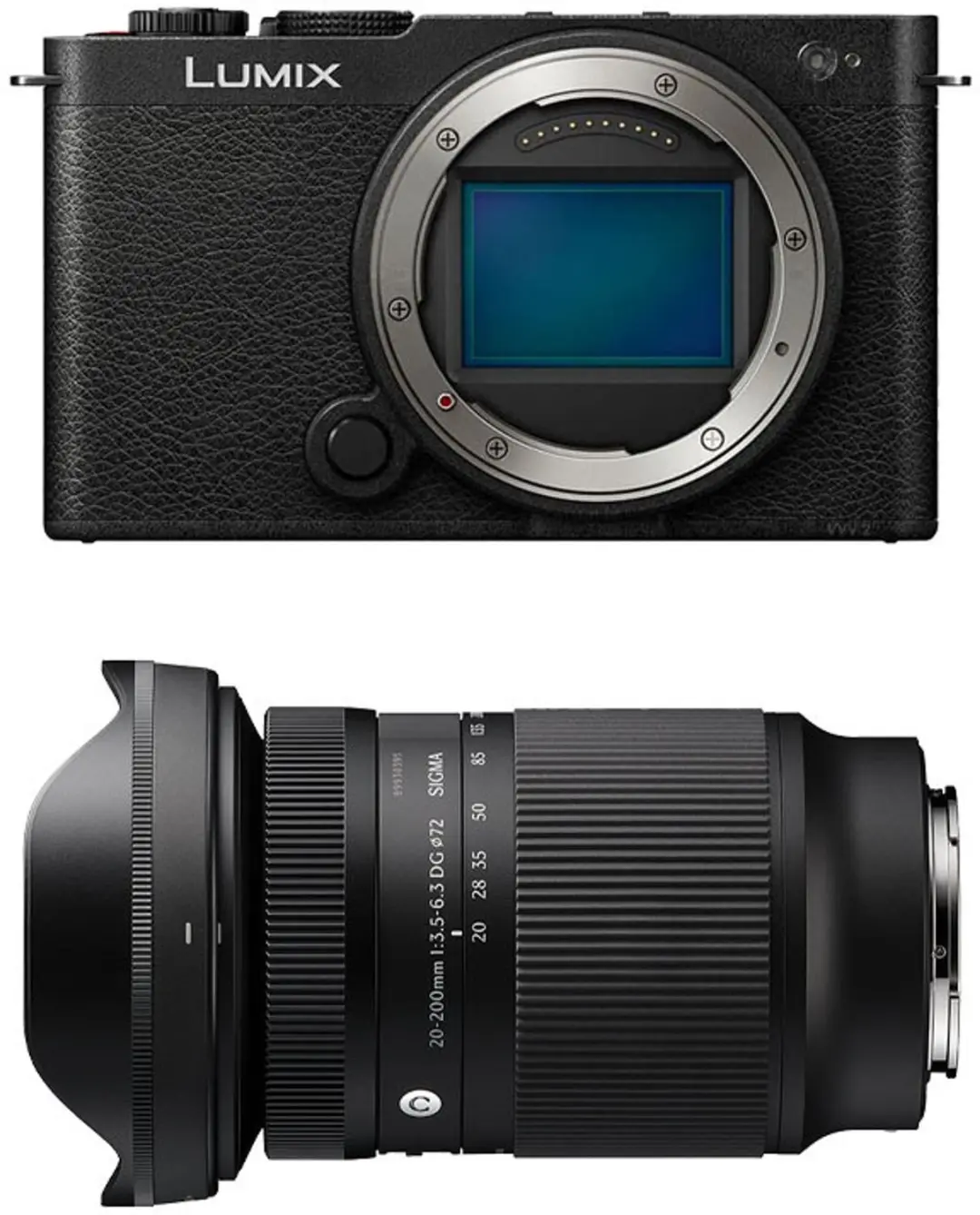 PANASONIC Lumix S9 Schwarz + SIGMA 20-200mm f/3.5-6.3 Contemporary Objektiv