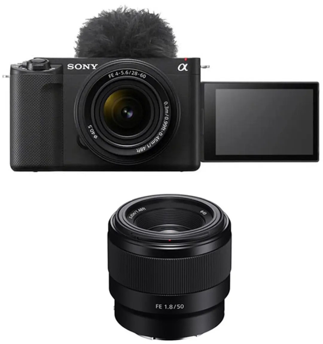 SONY ZV-E1 + FE 28-60mm f/4-5.6 Objektiv + FE 50mm f/1.8