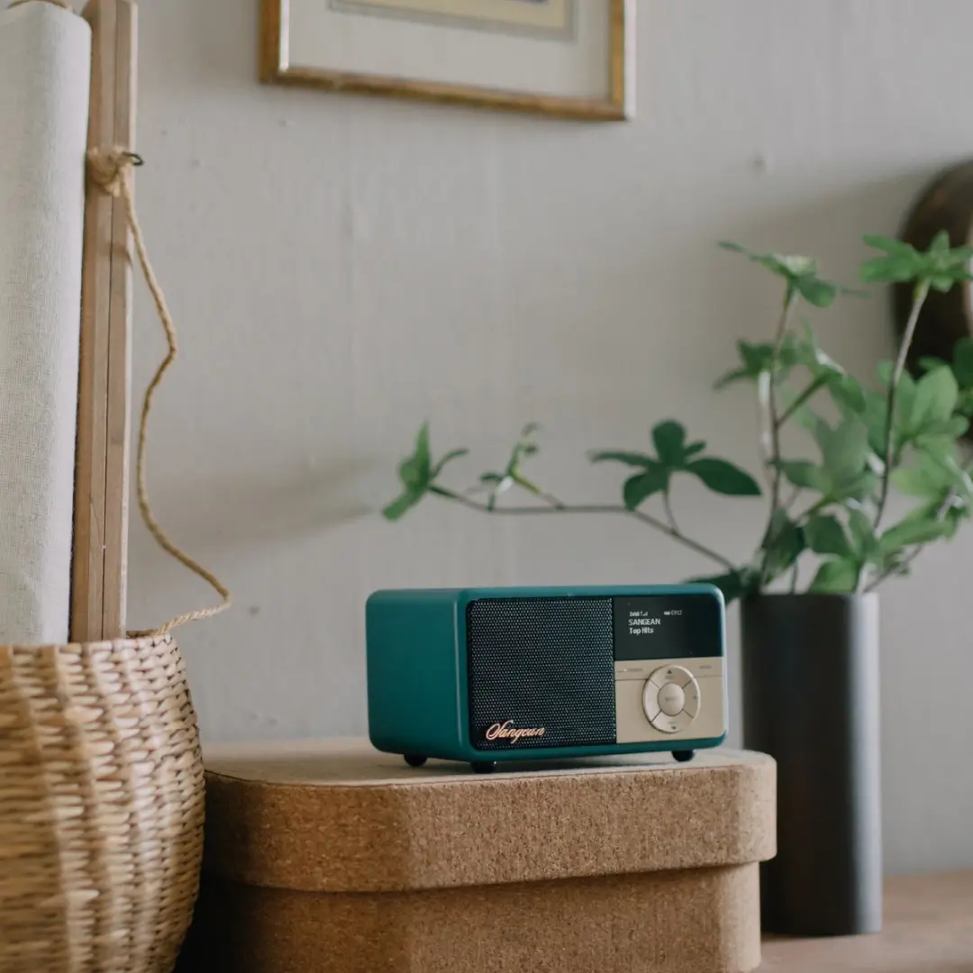Sangean DDR-7X DAB+ Radio - Groen - afbeelding 5 van 6