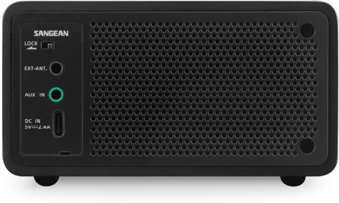 Sangean DDR-7X DAB+/FM Radio - Zwart - afbeelding 6 van 6