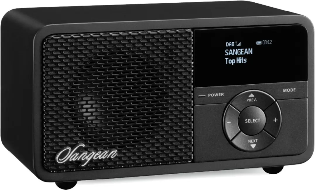 Sangean DDR-7X DAB+/FM Radio - Zwart - afbeelding 4 van 6