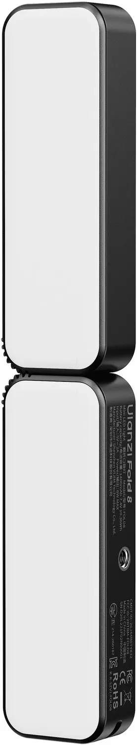 Ulanzi FOLD8 Opvouwbare Pocket Tube Light RGB - Zwart - afbeelding 6 van 6