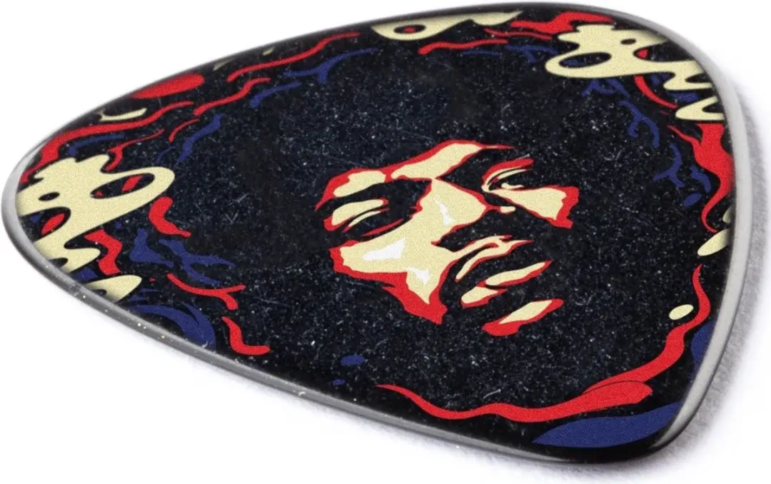 Dunlop JHP15HV Hendrix Gitaar Plectrums - 6 Stuks Multicolor - afbeelding 3 van 6