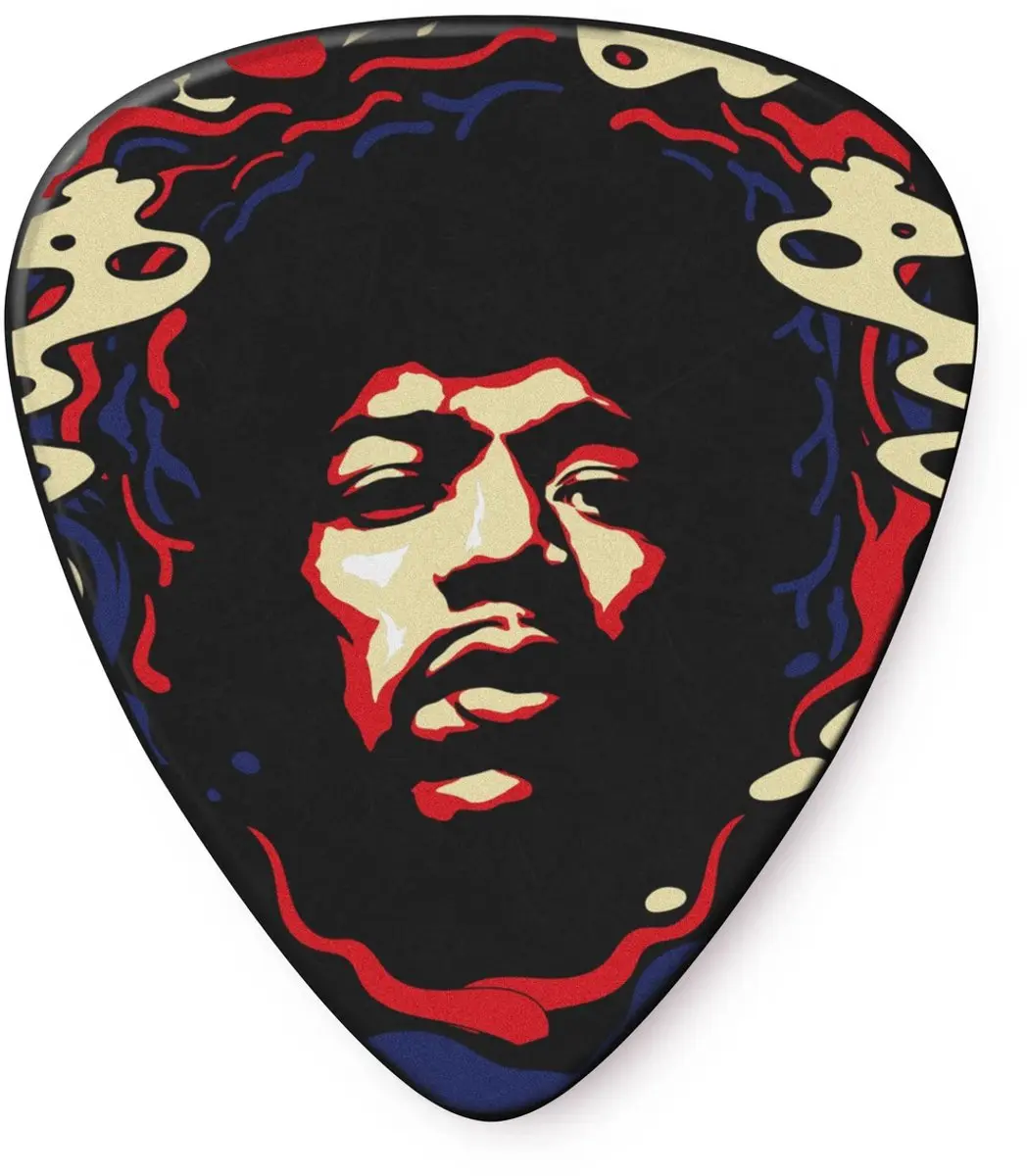 Dunlop JHP15HV Hendrix Gitaar Plectrums - 6 Stuks Multicolor - afbeelding 5 van 6