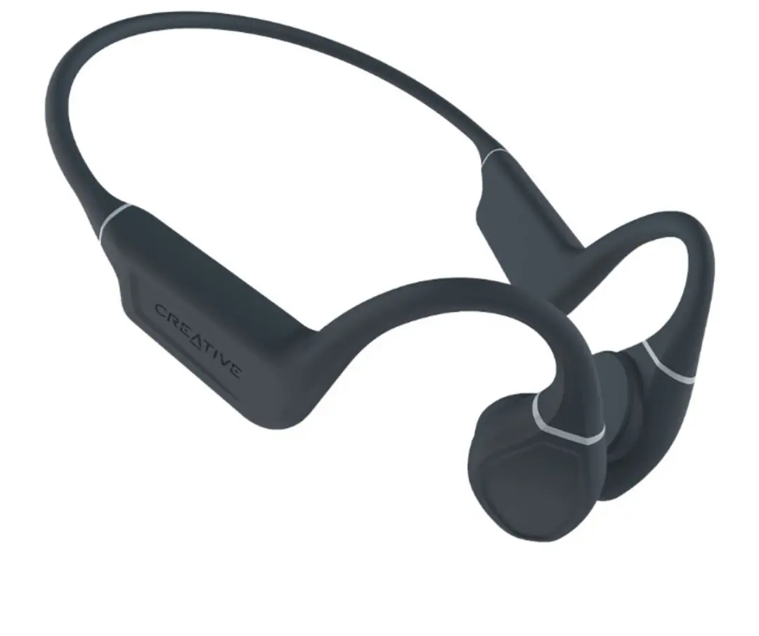 Creative Outlier Free Neckbandhoofdtelefoon - IPX5 - 10 uur - Donker grijs - afbeelding 5 van 5