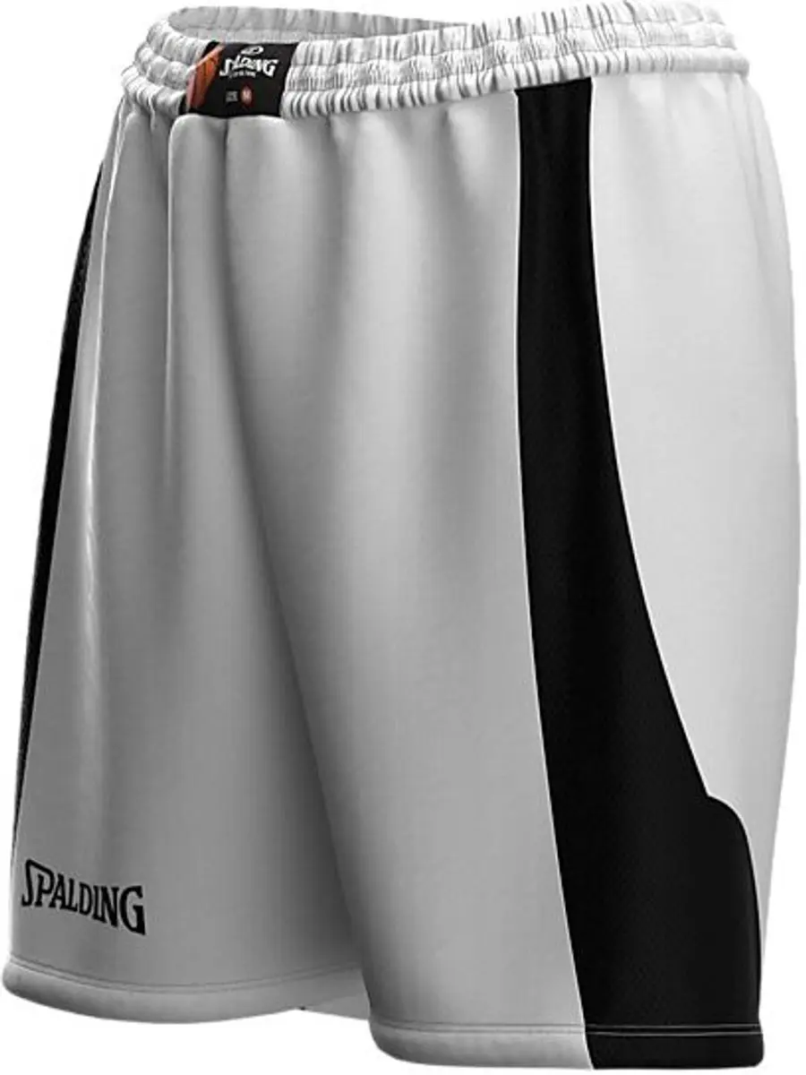Spalding Dames Jam Short L - Zwart/Wit/Multikleurig - afbeelding 3 van 6