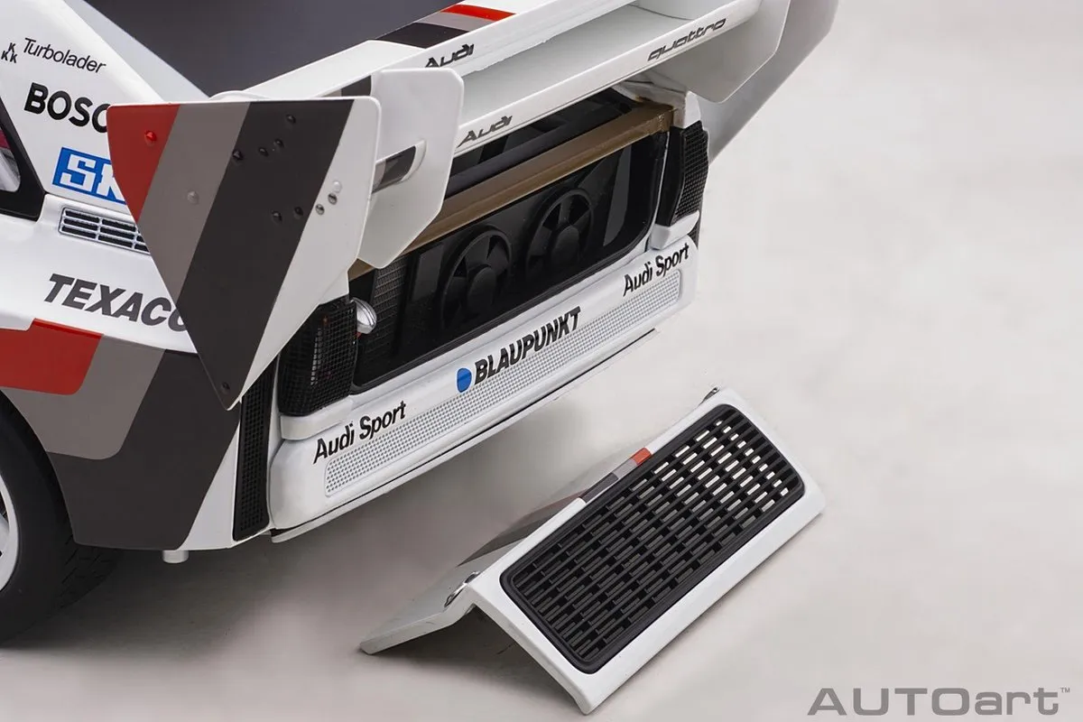 Audi Quattro S1 Pikes Peak Winner 1987 - AUTOart 1:18 Model - Wit