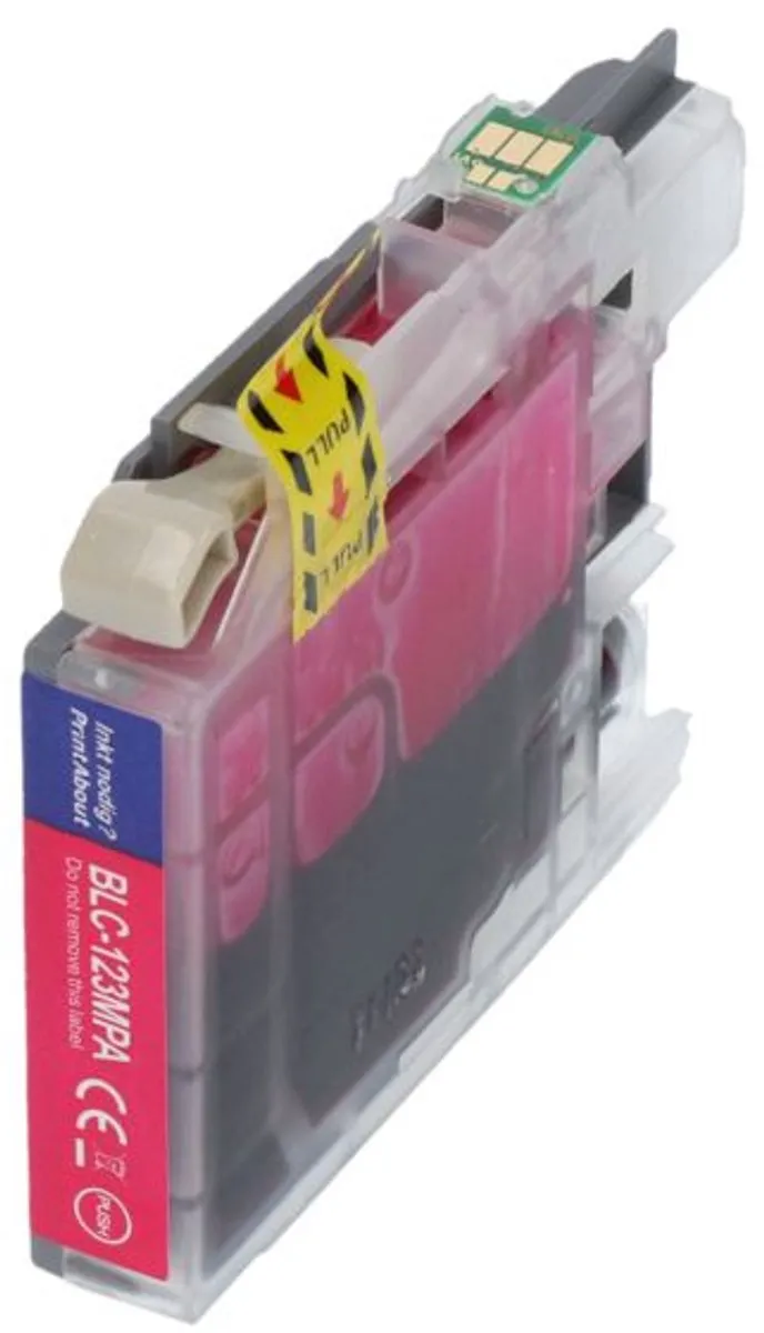 PrintAbout LC-121M Inktcartridge - Magenta - 1000 pagina's