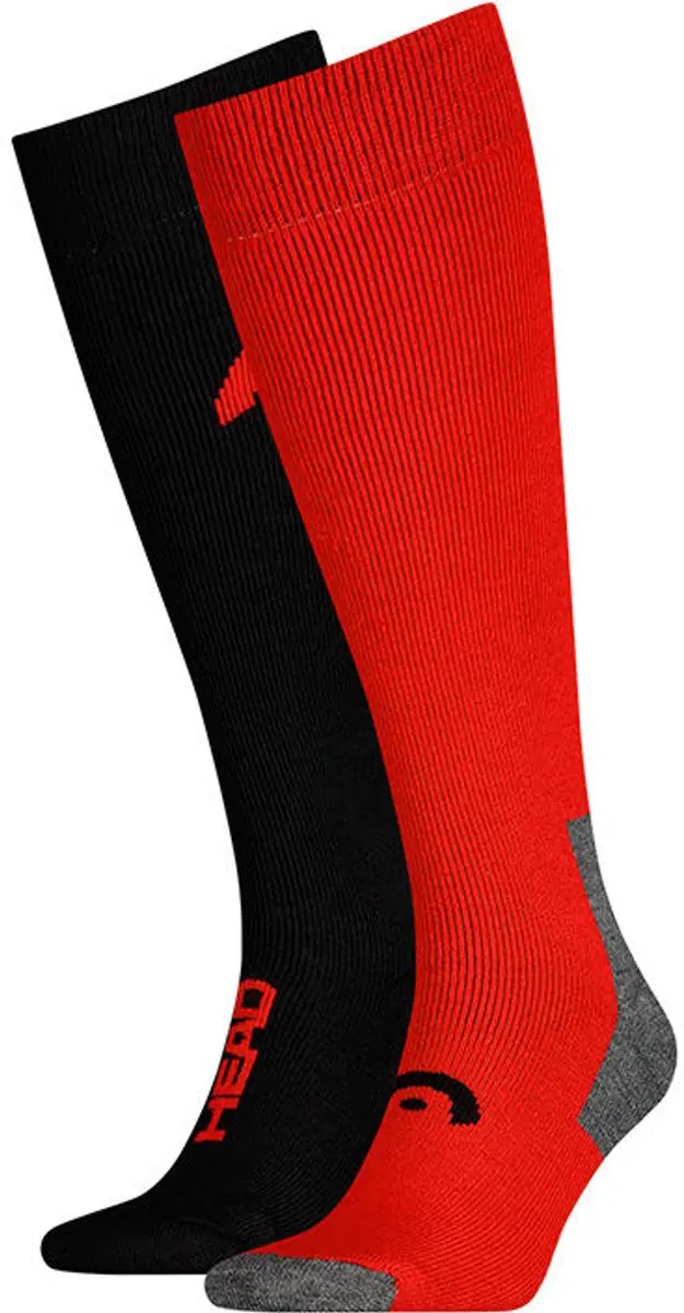 HEAD unisex ski fun 2P kneehigh chinese red