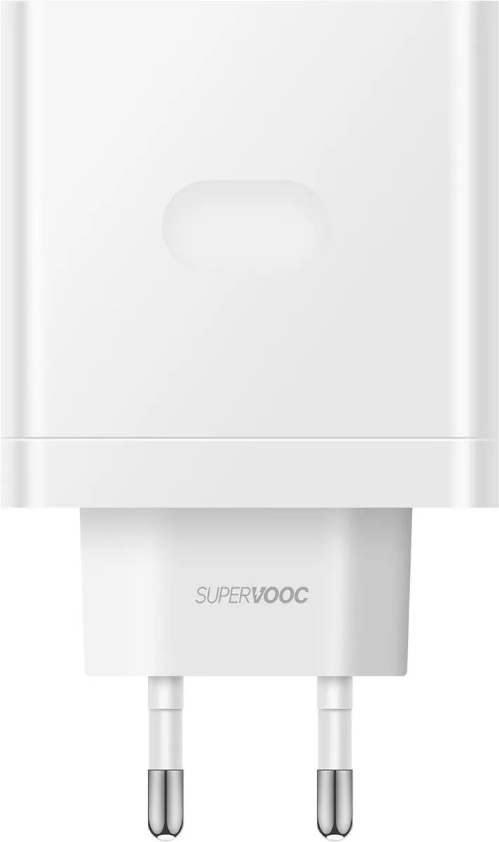 OnePlus 80W SuperVOOC USB-A Netlader Wit