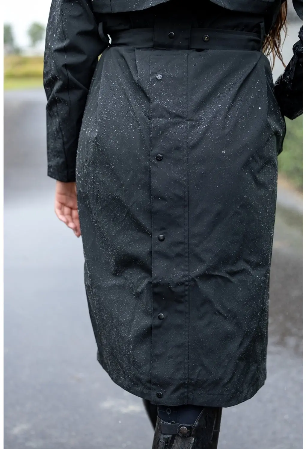 QUUR Qrain Regenjas - XXS Zwart - afbeelding 3 van 6