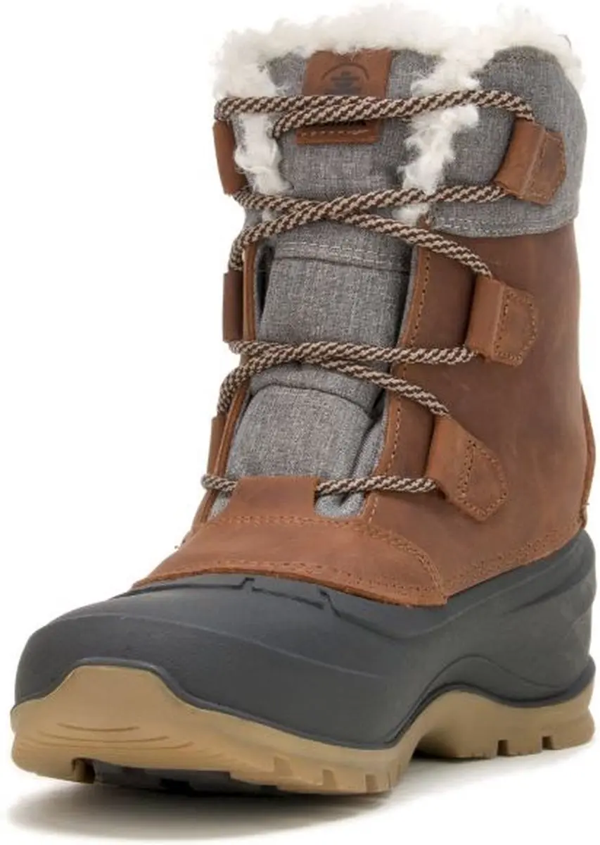 Kamik Snowgem Lo Dames Winterschoenen 41 - Cognac - afbeelding 2 van 6