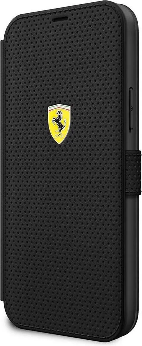 Ferrari Perforated Book Case iPhone 12 Mini