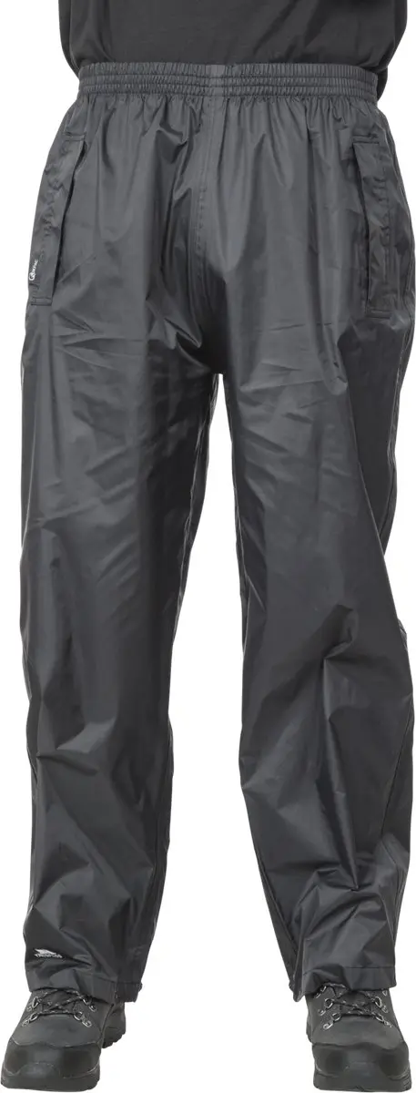 Trespass Qikpac Regenbroek - Unisex - XS - Zwart - afbeelding 6 van 6