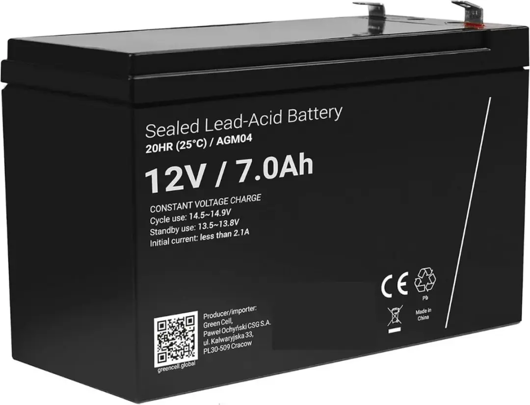 12V 7.0Ah Accu voor oa. Elektrische Kinderauto
