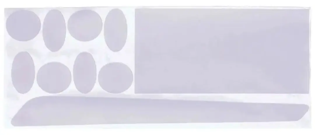 BBB ClearSkin Framebescherming BBP-57 - Transparant - afbeelding 2 van 2