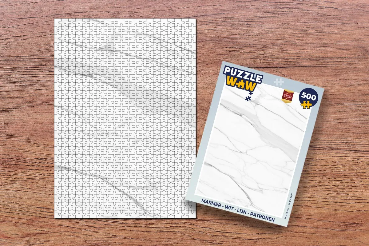 PuzzleWow Marmerlook Legpuzzel 500 Stuks - MPN 7450152560830