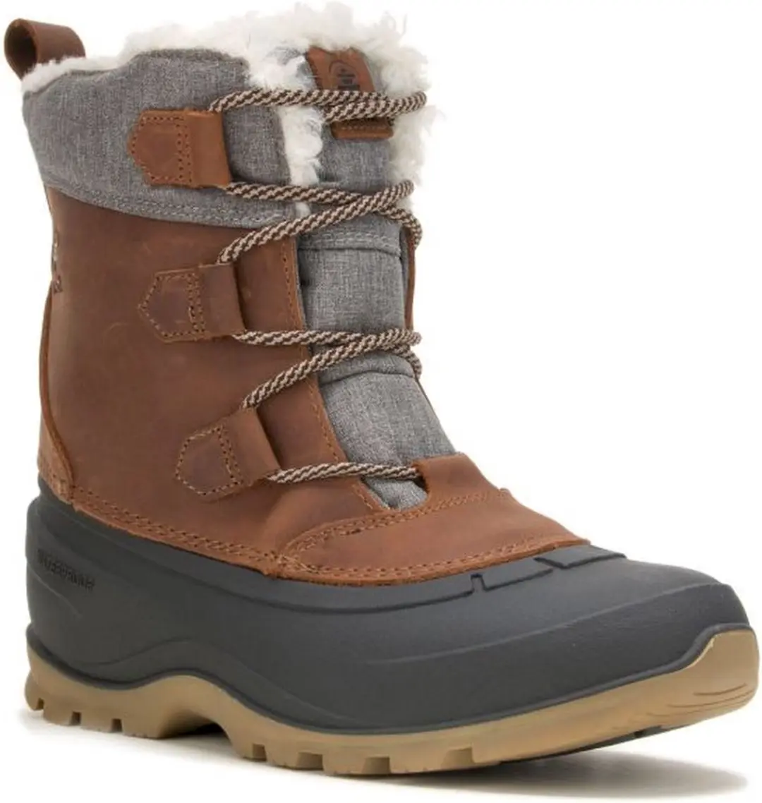 Kamik Snowgem Lo Dames Winterschoenen 40 - Cognac - afbeelding 3 van 6