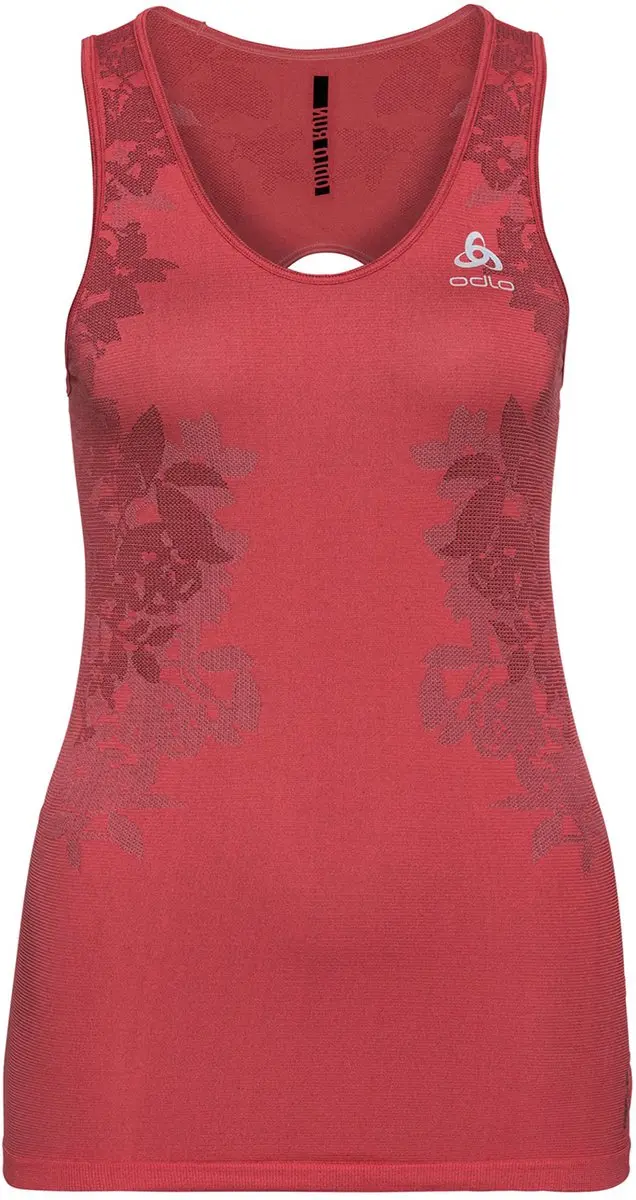 Odlo Shirt Ronde Hals Zonder Mouwen Ceramicool Blac ZWART