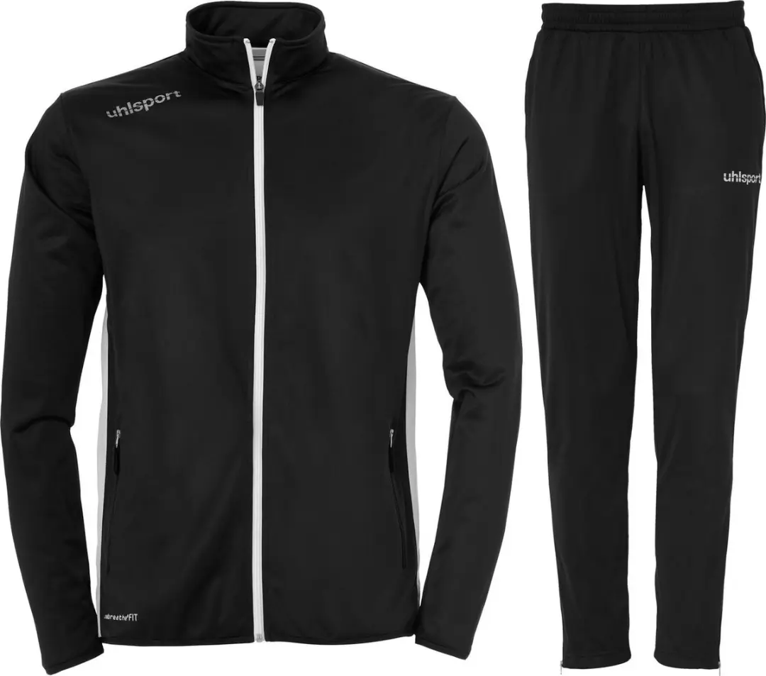 Uhlsport Essential Classic Trainingspak 104 - Zwart/Wit