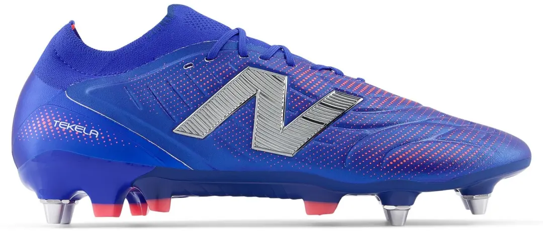 Crampons New Balance Tekela v5 Elite Low Cut SG Bleu