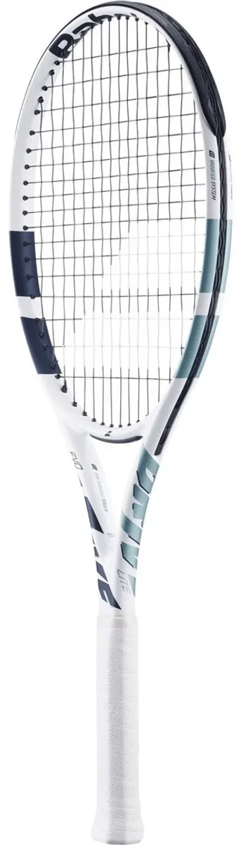 Babolat Evo Drive Lite Gen2 Tennisracket L1 - Wit/Zwart - afbeelding 5 van 6