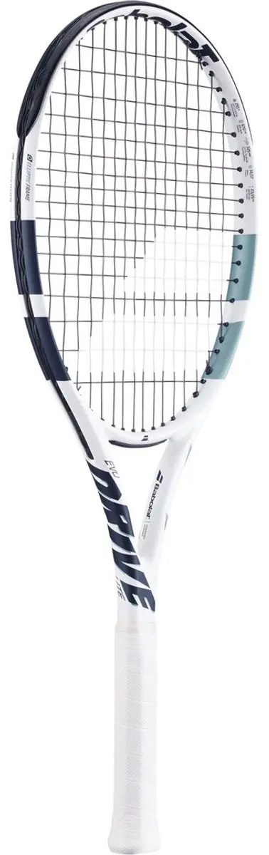 Babolat Evo Drive Lite Gen2 Tennisracket L1 - Wit/Zwart - afbeelding 3 van 6