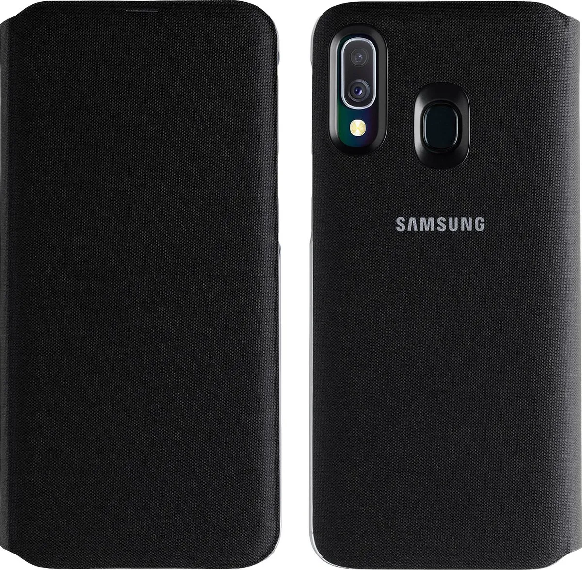Samsung Flip Wallet Hoesje Galaxy A40 - Donkerblauw