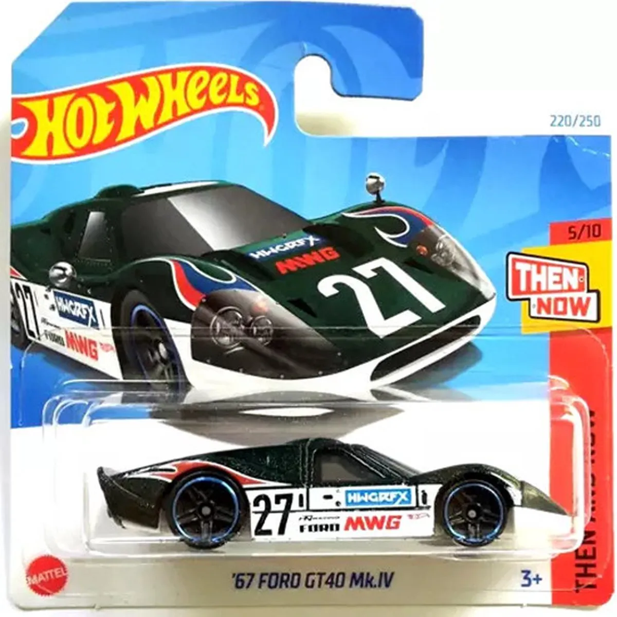 Hot Wheels '67 Ford GT40 Mk.IV 1:64