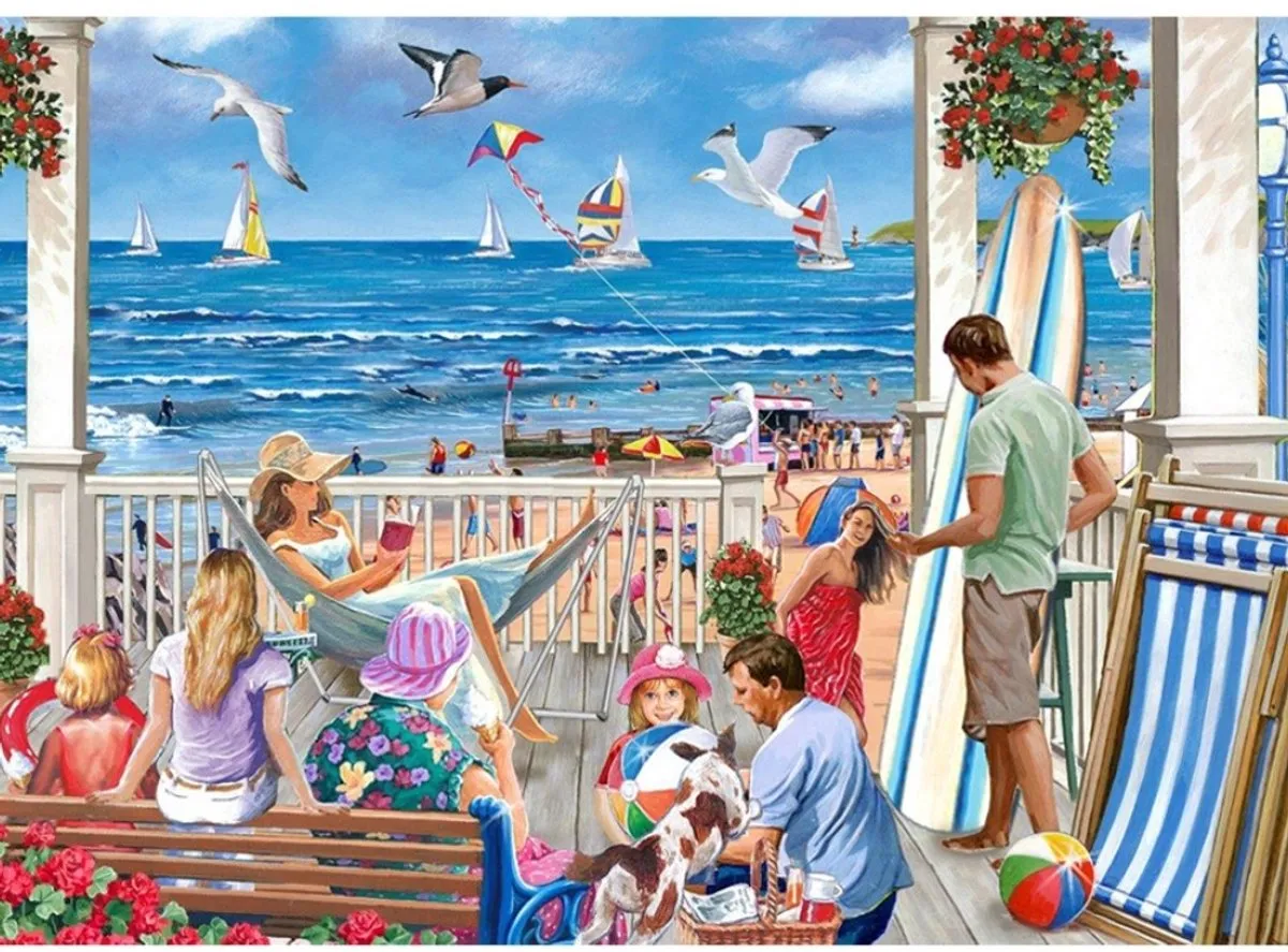 House of Puzzles All On Deck Legpuzzel 1000 Stuks