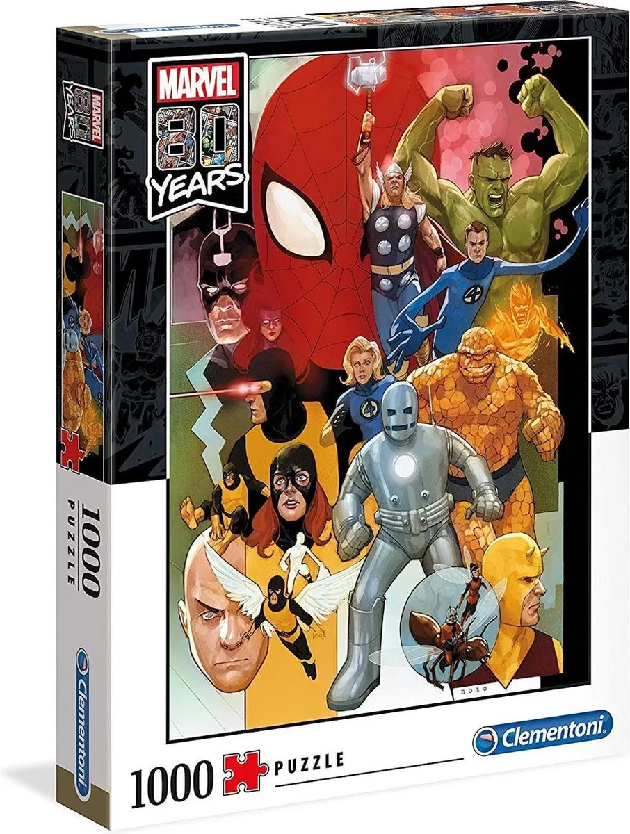 Marvel 1000-delige Puzzle Multicolor - 39534