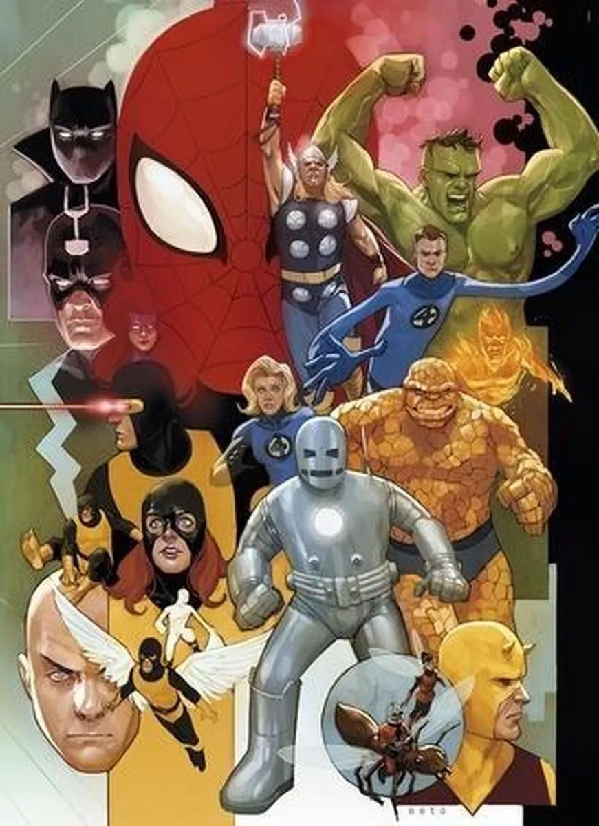 Marvel 1000-delige Puzzle Multicolor - 39534