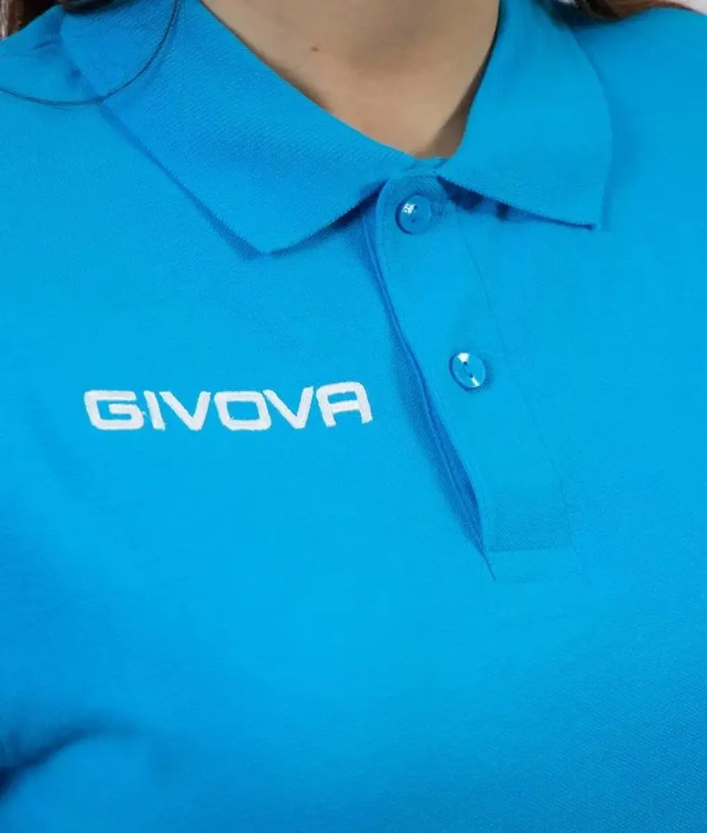 Givova Polo Cotone Zomerblauw - 4XL