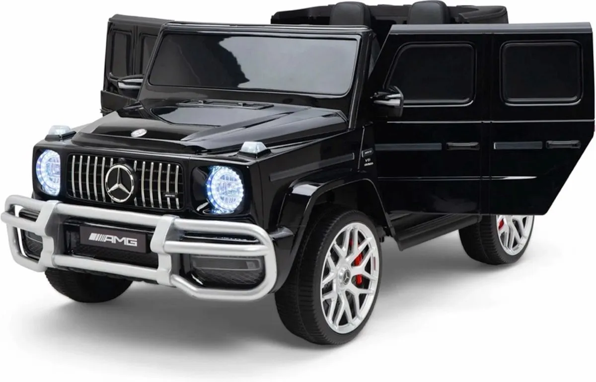 Mercedes G63 AMG 24V Kinderauto - Zwart