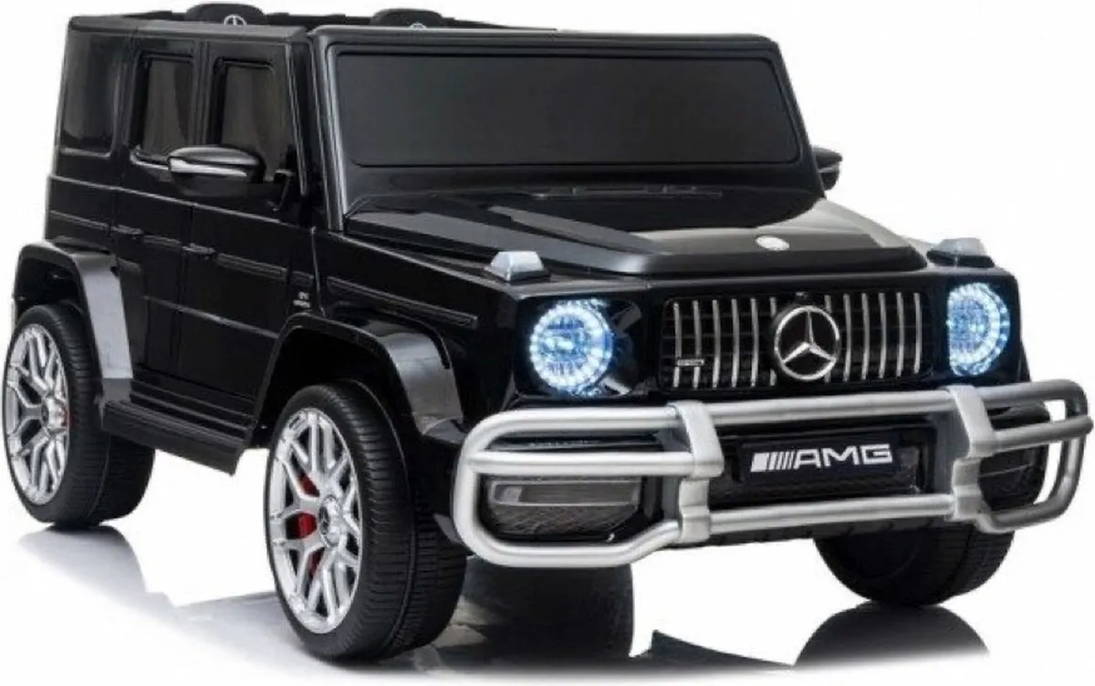 Mercedes G63 AMG 24V Kinderauto - Zwart