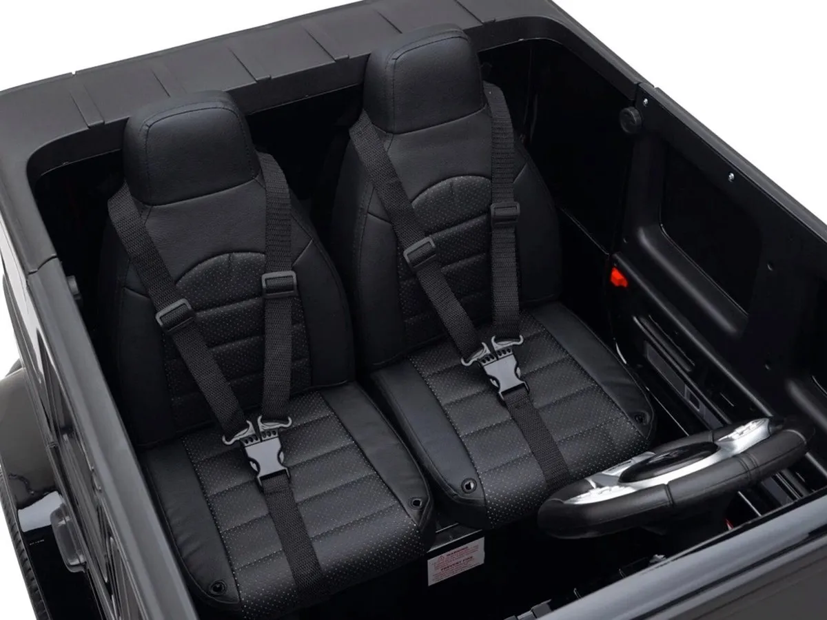 Mercedes G63 AMG 24V Kinderauto - Zwart
