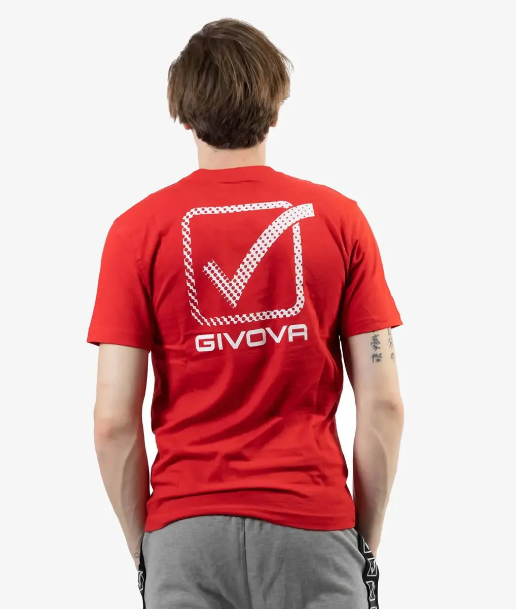 Givova Cubo T-shirt - Rood - S