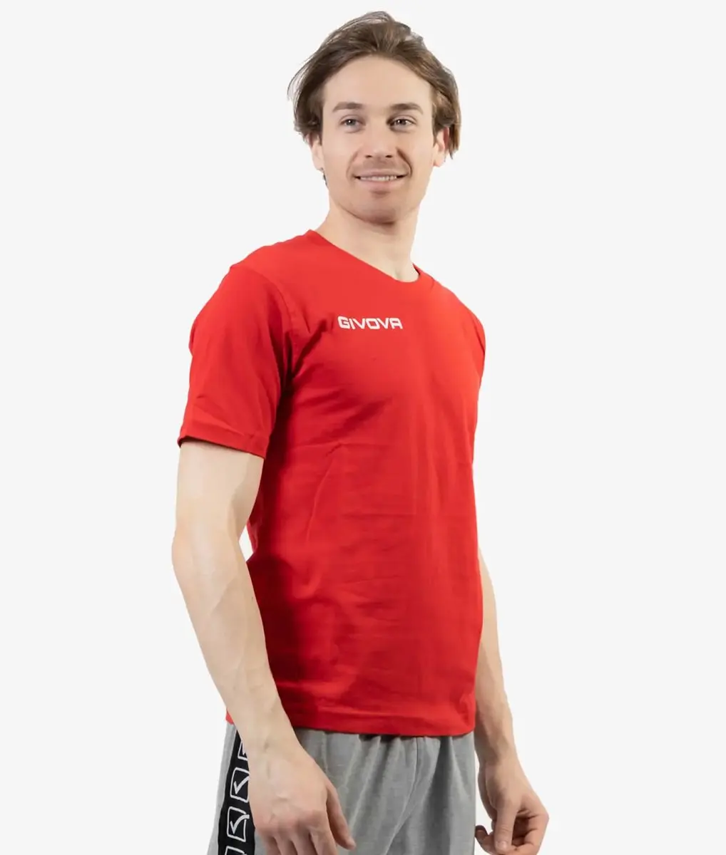 Givova Cubo T-shirt - Rood - S