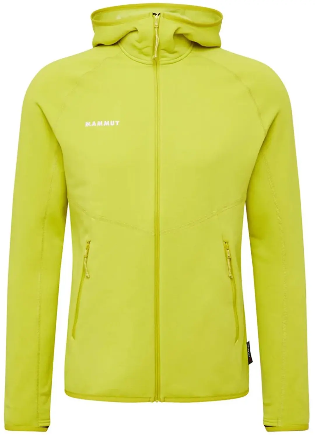 Mammut Aconcagua Fleece Met Volledige Rits Geel M Man