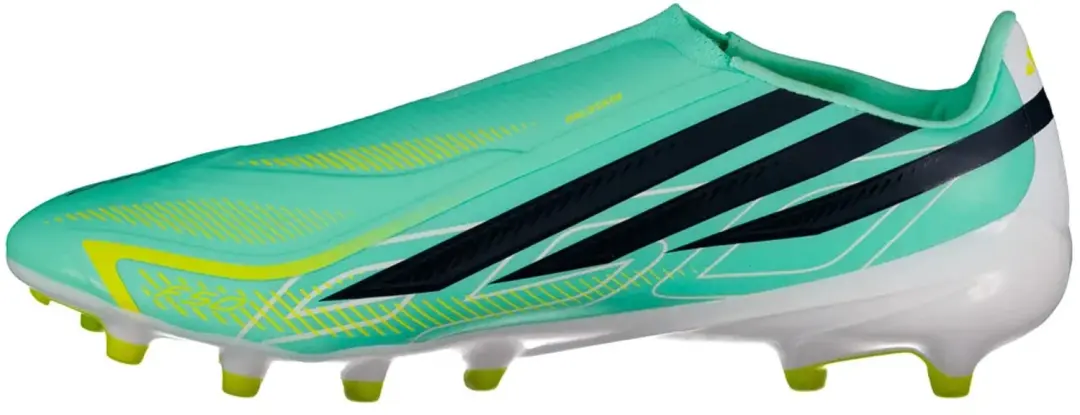 Adidas F50 Hyperfast League Laceless AG Voetbalschoenen - 41 1/3 - Groen