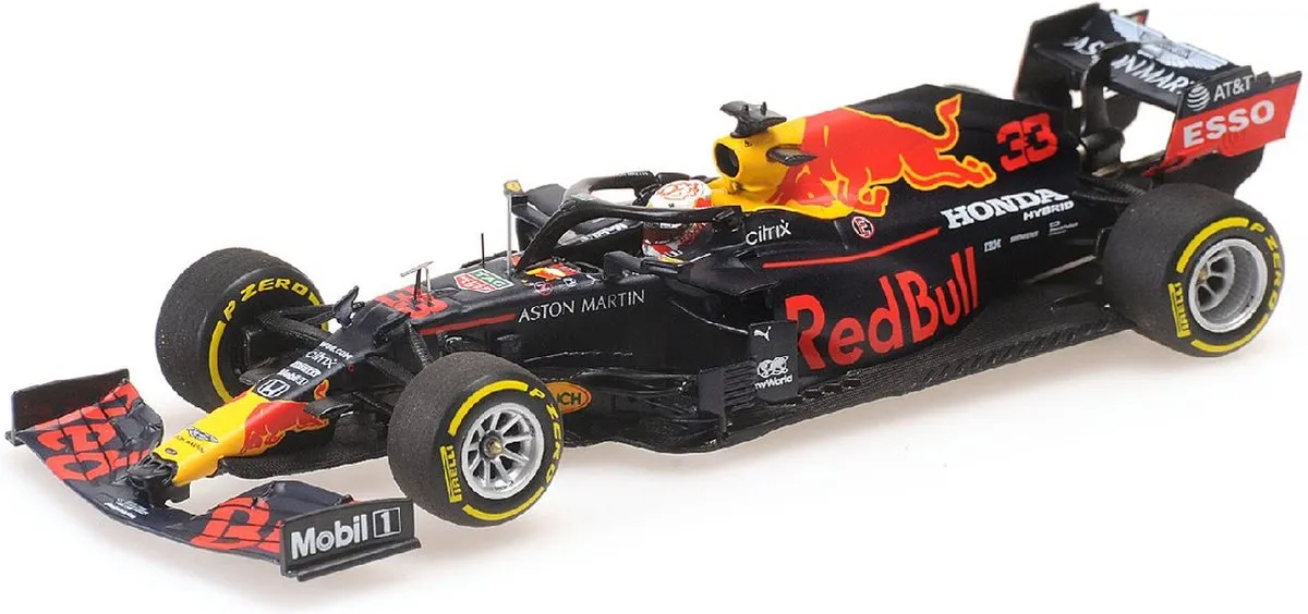 Formule 1 Aston Martin Red Bull Racing RB16 #33 Minichamps 1:43 - Abu Dhabi GP 2020