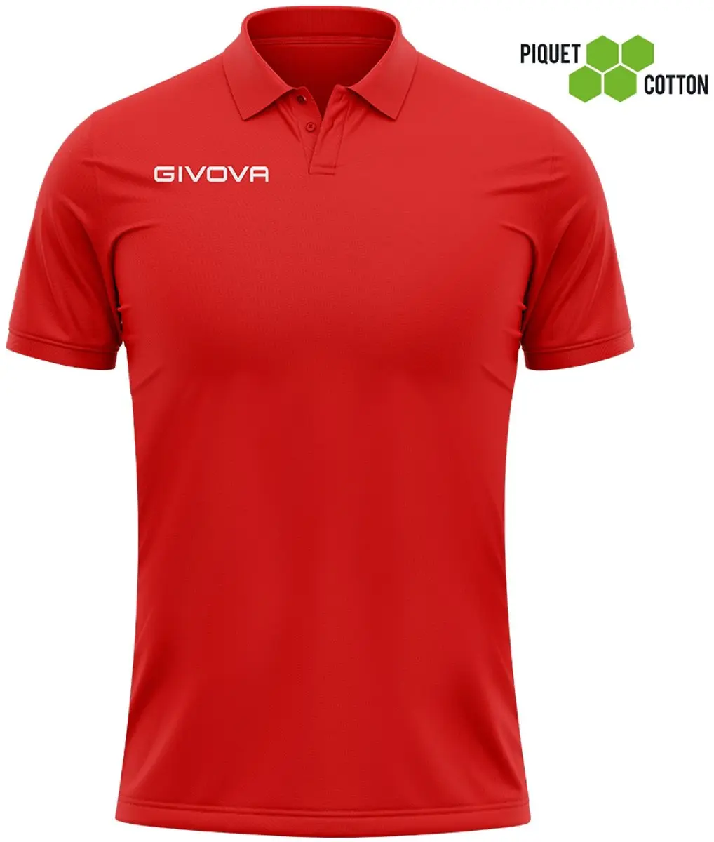 Givova Polo Cotone Piquet Zomer