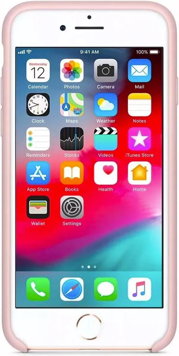 Apple Siliconen Hoesje iPhone 7/8/SE MQGQ2ZM/A - Roze