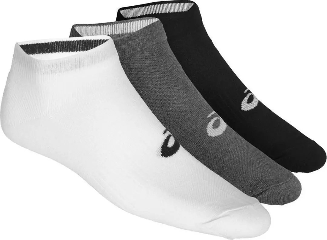 Asics 3PPK Ped Sock 155206-0701, Unisex, Multi, Sportsokken maat: 35-38 EU