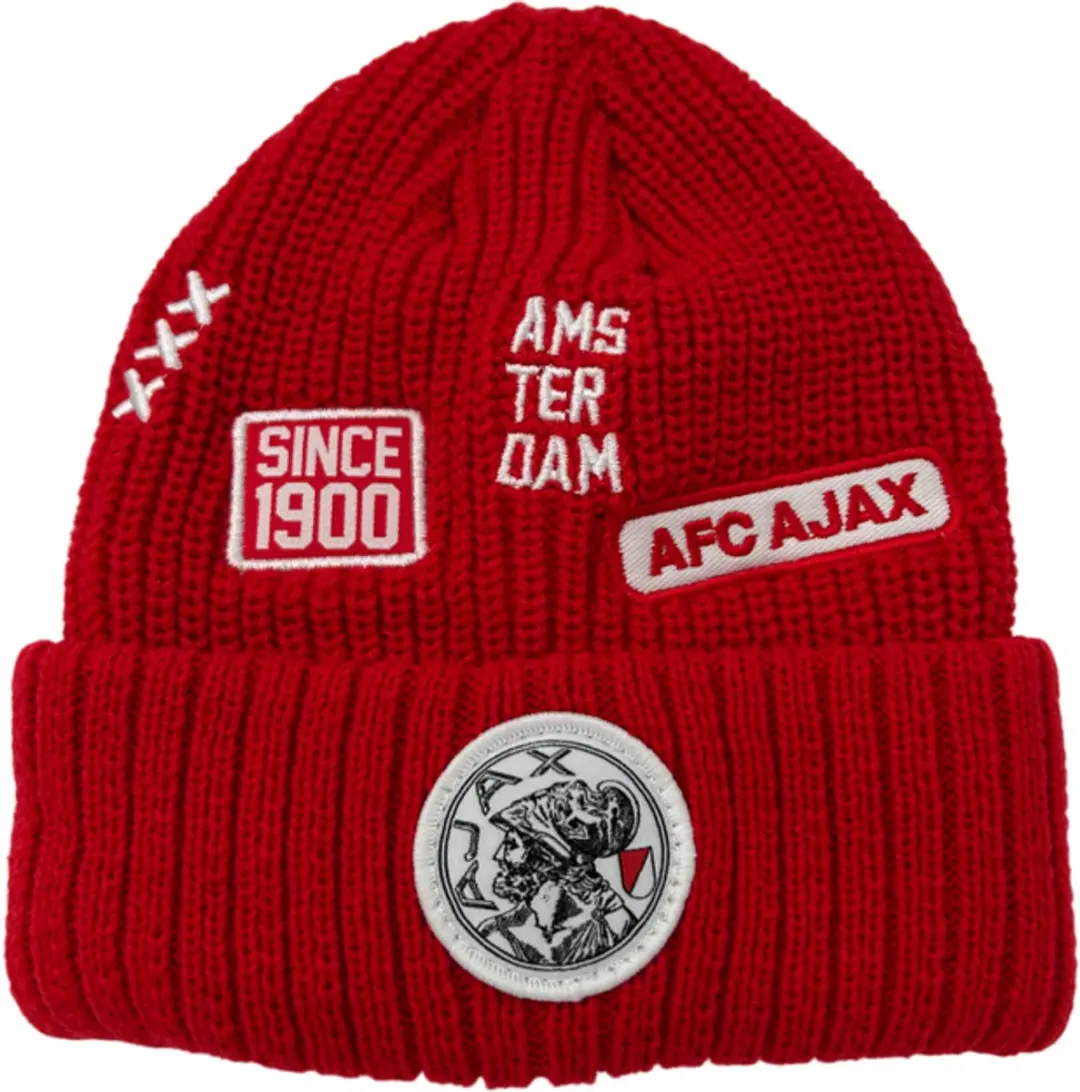 Ajax-muts rood patches junior