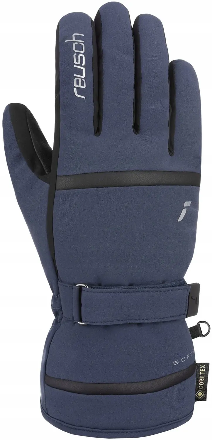 Reusch Alison GORE-TEX Skiwanten Dames 7 - Blauw/Zwart - afbeelding 2 van 2